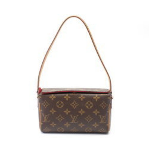 Louis Vuitton Recital Handbag Leather Monogram Brown - Picture 1 of 7